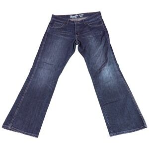 Wrangler Retro Relaxed Fit Boot Jeans Men 34x32 (35x32.5) Denim Authentic Casual